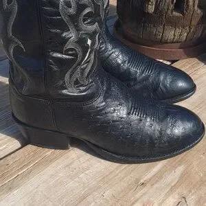 Tony Lama | Shoes | Vintage Tony Lama Black Smooth Quill  display picture 1